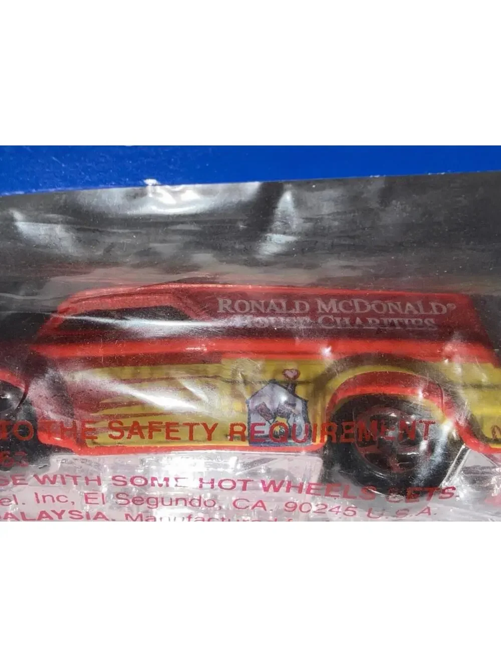 Hot Wheels 1998 CONVENTION / 30th Anniversary RONALD McDONALD DAIRY DELIVERY